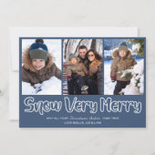 Cartes Pour Fêtes Annuelles Lettering 3 Vertical (Devant)