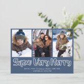 Cartes Pour Fêtes Annuelles Lettering 3 Vertical (Debout devant)