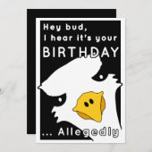 Cartes Pour Fêtes Annuelles Letterkenny Annithday (Devant / Derrière)