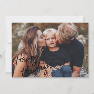 Cartes Pour Fêtes Annuelles Lettrage de script moderne 2 photo