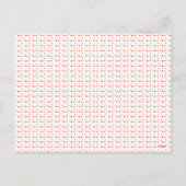 Cartes Pour Fêtes Annuelles Lettre de Noël 12 jours (Dos)