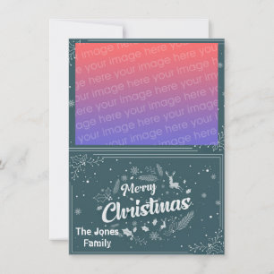 Cartes Pour Fêtes Annuelles Lettre de Noël Photo Appartement de vacances