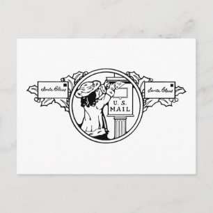 Cartes Pour Fêtes Annuelles Lettre d'envoi de la petite fille Coloration de No