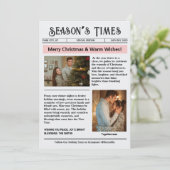 Cartes Pour Fêtes Annuelles Lettre d'information Archives Photo Collage Noël (Debout devant)