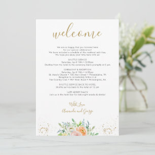 Cartes Pour Fêtes Annuelles Lettre mariage de bienvenue
