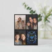 Cartes Pour Fêtes Annuelles LETTRE PHOTO HEUREUSE HANOUKKA CUSTOM 3 Dessinée À (Debout devant)