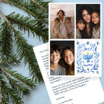 Cartes Pour Fêtes Annuelles LETTRE PHOTO HEUREUSE HANOUKKA CUSTOM 3 Dessinée À<br><div class="desc">J'espère que vous aimez ce design de vacances. Cliquez sur "personnaliser" pour éditer et ajouter vos propres photos et texte à l'avant et à l'arrière. Également disponible en téléchargement numérique pour envoyer par e-mail ou SMS et enregistrer sur l'affranchissement. Consultez ma boutique pour trouver d'autres articles correspondants comme des cartes...</div>
