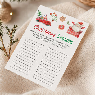 Cartes Pour Fêtes Annuelles Lettres de Noël de Santa