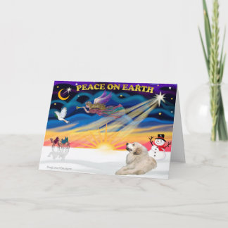 Cartes Pour Fêtes Annuelles Lever de soleil de Noël - Grands Pyrénées 1