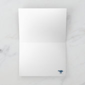 Cartes Pour Fêtes Annuelles Lévriers tirant Sleigh de Père Noël (Intérieur)