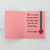 CARTES POUR FÊTES ANNUELLES LGBT ILY (Intérieur)