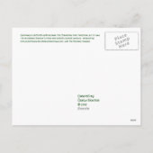 Cartes Pour Fêtes Annuelles L'histoire de l'arbre de Noël (Dos)