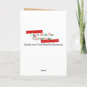 Cartes Pour Fêtes Annuelles L'histoire de Leon Day Greeting Card (Dos)