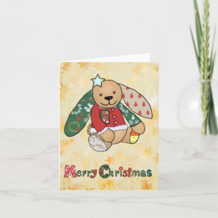 Cartes Pour Fêtes Annuelles lièvre de Noël