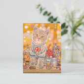 Cartes Pour Fêtes Annuelles "Life Is Sweet" postacrd (Debout devant)