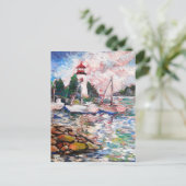 Cartes Pour Fêtes Annuelles Light House (Debout devant)