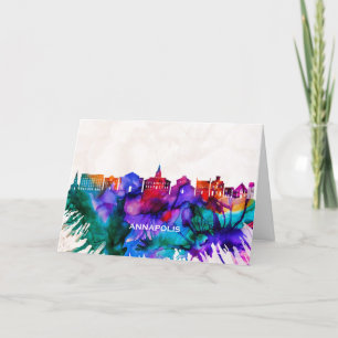 Cartes Pour Fêtes Annuelles Ligne aérienne d'Annapolis