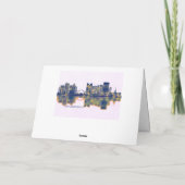 Cartes Pour Fêtes Annuelles Ligne aérienne de Fort Lauderdale (Dos)