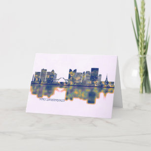 Cartes Pour Fêtes Annuelles Ligne aérienne de Fort Lauderdale