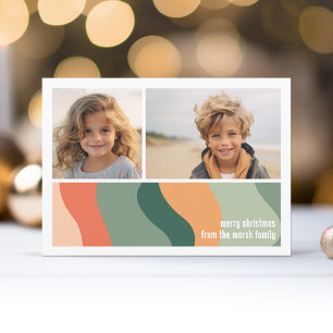 Cartes Pour Fêtes Annuelles Ligne biologique Art Abstrait - 2 Photo Jade Tange