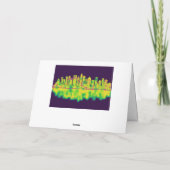 Cartes Pour Fêtes Annuelles Ligne de Charlotte Caroline du Nord (Dos)