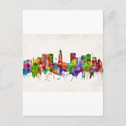 Cartes Pour Fêtes Annuelles Ligne du Nebraska (Devant)