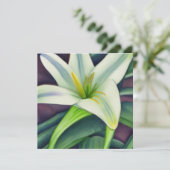 Cartes Pour Fêtes Annuelles Lily de Pâques (Debout devant)