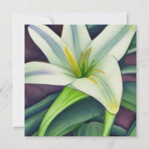 Cartes Pour Fêtes Annuelles Lily de Pâques