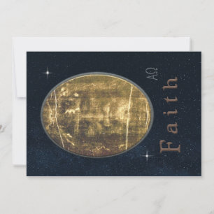 Cartes Pour Fêtes Annuelles Linceul de Turin