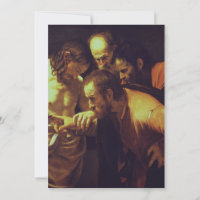 L'Incrédulité de Saint Thomas par Caravaggio