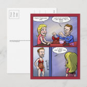 Cartes Pour Fêtes Annuelles Lingerie Valentine (Devant / Derrière)