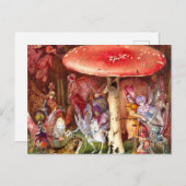 Cartes Pour Fêtes Annuelles L'intrus John Anster Fitzgerald (Devant / Derrière)