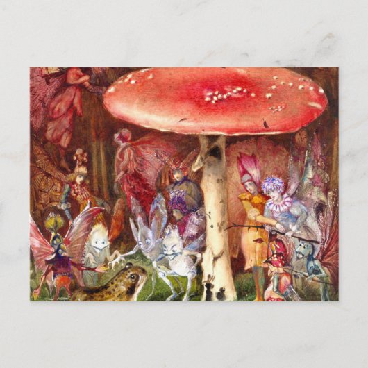 Cartes Pour Fêtes Annuelles L'intrus John Anster Fitzgerald (Devant)