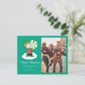 Cartes Pour Fêtes Annuelles Linus Bonbon à la Menthe (Debout devant)