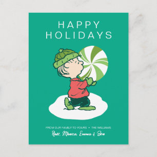 Cartes Pour Fêtes Annuelles Linus Bonbon à la Menthe