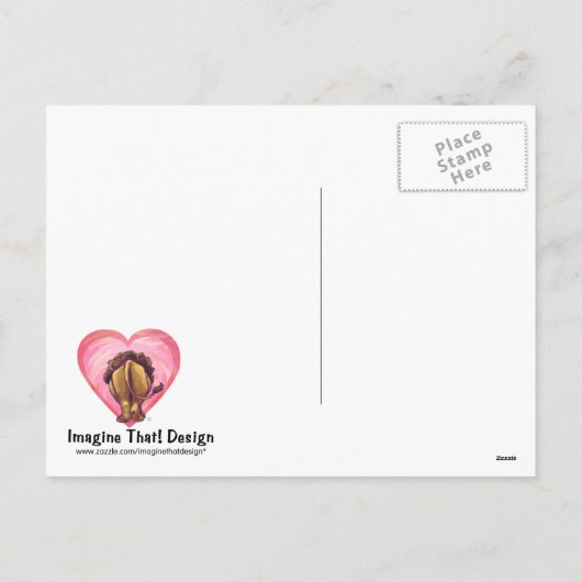 Cartes Pour Fêtes Annuelles Lion Saint Valentin (Dos)