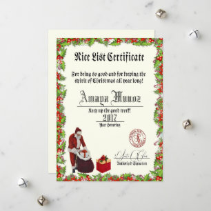 Cartes Pour Fêtes Annuelles Liste de Nice père Noël