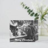 Cartes Pour Fêtes Annuelles Liste de voeux de Noël, années 1920 (Debout devant)