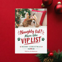 Liste des vilains Noël Photo de compagnie drôle Mo
