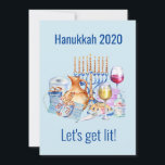 Cartes Pour Fêtes Annuelles Lit Wine Lover Hanoukka 2020<br><div class="desc">Ce design a été créé par art numérique et peut être personnalisé dans la zone fournie par le changement de la photo et/ou du texte. Vous pouvez également le customiser en choisissant l'option cliquer pour customiser une autre option et supprimer ou modifier la couleur de l'arrière - plan, ajouter du...</div>