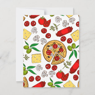 Cartes Pour Fêtes Annuelles L'Italie est réputée pour son incroyable cuisine