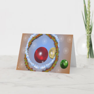 Cartes Pour Fêtes Annuelles Lites et ornements