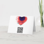 Cartes Pour Fêtes Annuelles Little Boy et renne (Dos)