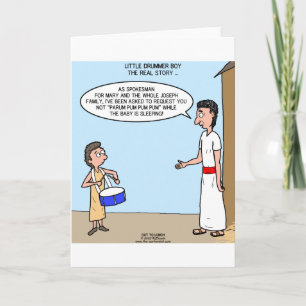 Cartes Pour Fêtes Annuelles Little Drummer Boy