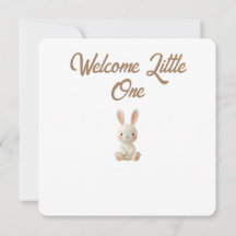 Little Forest Friends Baby Milestone Card – Welcom