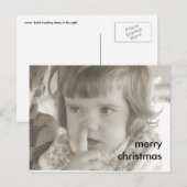 Cartes Pour Fêtes Annuelles little_katie, joyeux noël (Devant / Derrière)