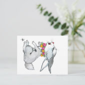 CARTES POUR FÊTES ANNUELLES LITTLE RABBIT (Debout devant)