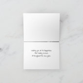 Cartes Pour Fêtes Annuelles Little Snowflake (Intérieur)