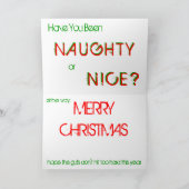 Cartes Pour Fêtes Annuelles Livraison de Noël - Style Seagull (Intérieur)