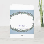 CARTES POUR FÊTES ANNUELLES LIVRES CABINE ET FIR DE SHARON SHARPE (Dos)